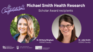 CGSHE faculty members awarded MSHR Scholar Awards to advance gender equity & reproductive justice